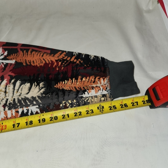 Make Time To Dream Pajama Set - Gray and Gold, Burgundy And Cream Very Soft Warm - Picture 5 of 10